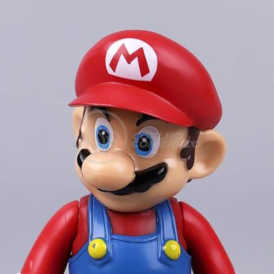Boneco Mario Grande Super Size 23Cm - Super Mario