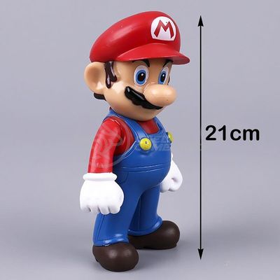 Boneco Mario Grande Super Size 23Cm - Super Mario