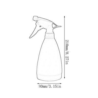 Pulverizador Borrifador Bico Regulavel Alta Pressão Capacidade 500 mL