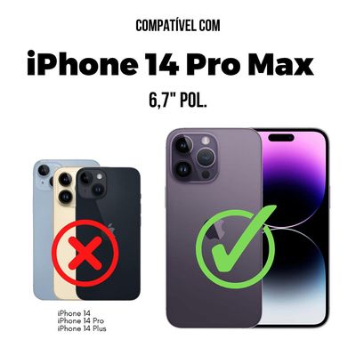 Película para iPhone 14 Pro Max - Traseira de Fibra de Carbono Preta - Gshield