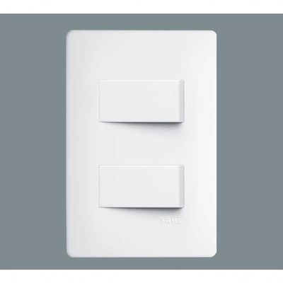 Conjunto 2 Interruptor Distanciados Simples - Habitat Fame