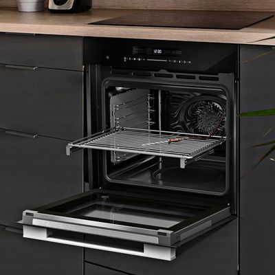 Forno Panasonic Embutir Elétrico 72L Preto 220v Hl-cx672brpk 220