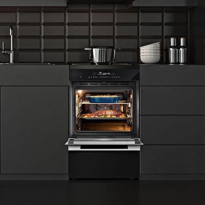 Forno Panasonic Embutir Elétrico 72L Preto 220v Hl-cx672brpk 220