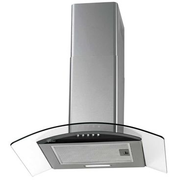 Coifa de Parede Fit 60cm com Vidro Fischer Preto 110V 110