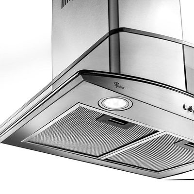 Coifa Talent De Parede 60 Cm 3 Vel Fischer Branco 220v 220
