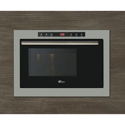 Micro-ondas Fischer De Embutir 25 Litros Com Dourador Inox 25378 110