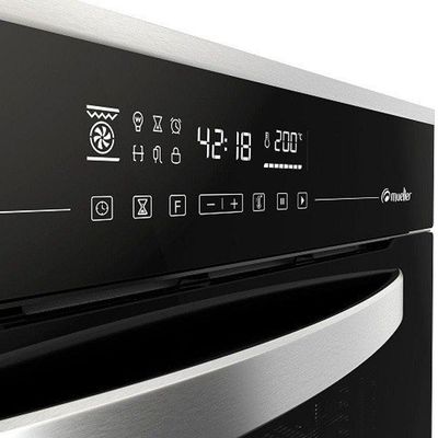 Forno Elétrico Digital De Embutir Mueller Preto 68 Litros Mfe0268g1 220v 220