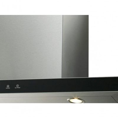 Coifa De Parede Fischer Infinity 90cm Vidro Preto 19902 Bivolt