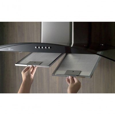 Coifa De Parede Fischer Fit 90cm Vidro 28019 Bivolt