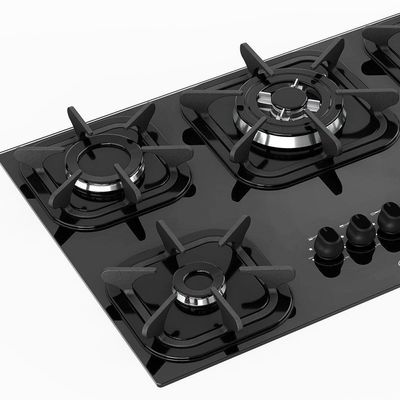 Fogão Cooktop Tripla Chama - 05 Bocas - Mueller Preto Bivolt