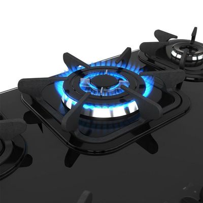 Fogão Cooktop Tripla Chama - 05 Bocas - Mueller Preto Bivolt
