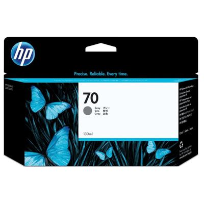 Cartucho de Tinta HP 70 Cinza PLUK 130ML C9450A