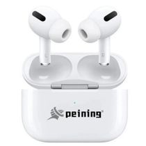 Fone Ouvido Bluetooth V5.0 Sem Fio Tws Musica Com Borracha Branco TG906