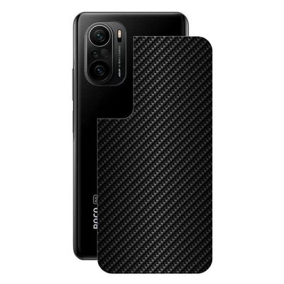 Película Xiaomi Poco F3-Traseira Fibra Carbono Preta-Gshield
