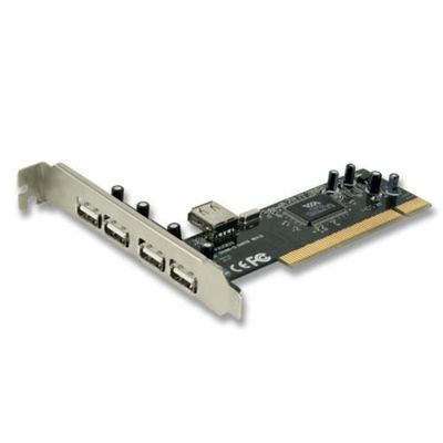 Placa Pci Com 5 Portas Usb 2.0 480 Mbps DP-52