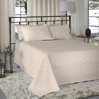 Jogo de Cama King Size 300 fios Nova América - Alvaro (7715)