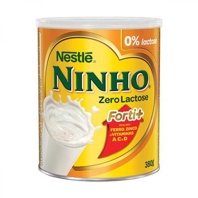 Leite Ninho Zero Lactose Nestlé 380G
