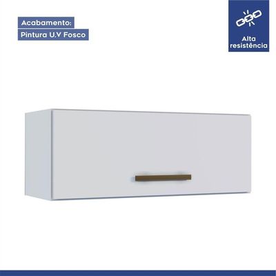Cozinha Completa 12 Portas 3 Gavetas Atenas Kaiki Moveis Branco