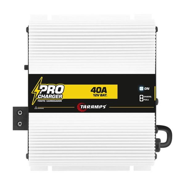 Carregador de Baterias Taramps PRO Charger 40A 0,93KVA