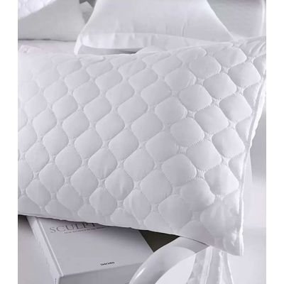 Protetor De Travesseiro Impermeável Altenburg Branco UN / Branco