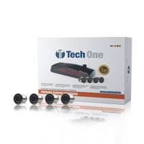 Sensor de Estacionamento Standard 4 Pontas Preto Brilho Tech One