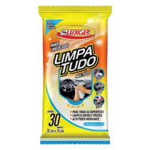 Limpa Tudo Panos Umidecidos Multiuso - Luxcar