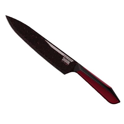 Conjunto de Facas Ichef Polishop - Professional Cut - Shark Series - Red | Ichef