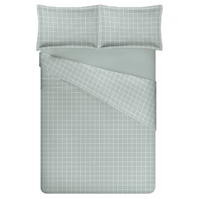 Jogo de Cama King Size 300 fios Nova América - Guilherme (7576)