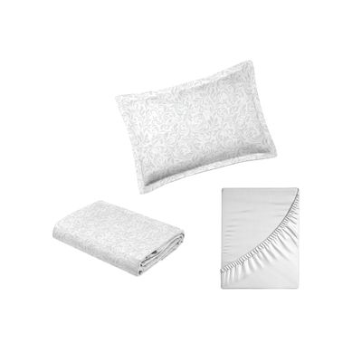 Jogo de Cama Solteiro 300 fios Nova América - Brenda (7356)