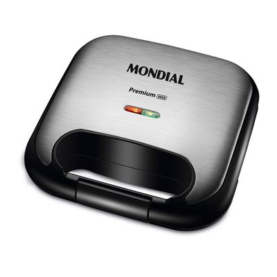 Grill e Sanduicheira Mondial Premium Inox S-25 110V
