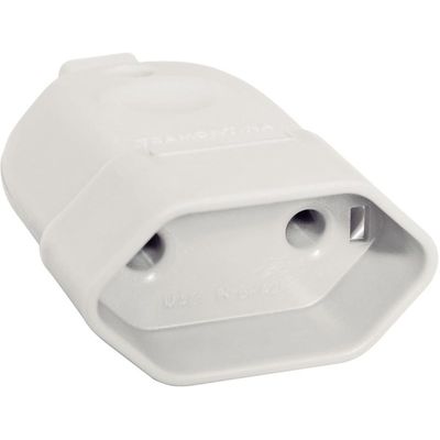 Plugue Fêmea 2P 10 A 250 V Tramontina Branco