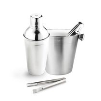 Kit Coqueteleira E Balde Para Gelo Multilaser