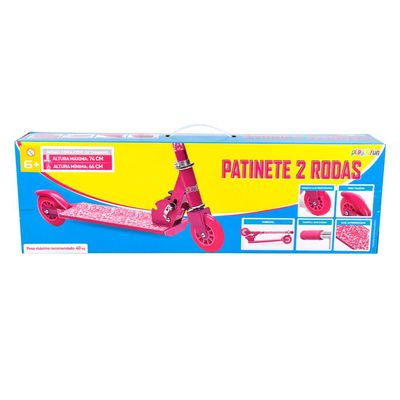 Patinete Infantil 2 Rodas Play&Fun Rosa