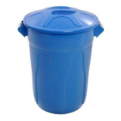 Kit Com 10 Cesto Lixeira Plastico 20L Vermelho