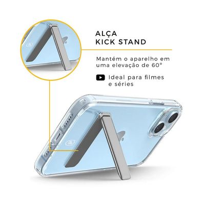 Capa Slim Fit e Pelicula Coverage para iPhone 14 - Gshield