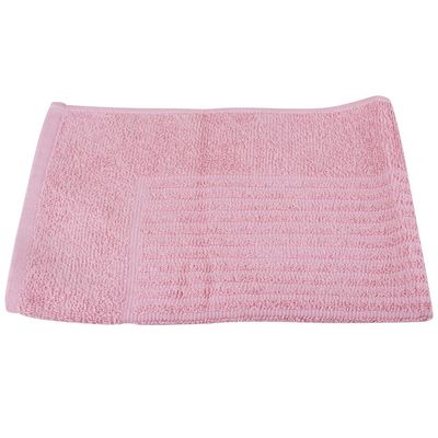 Toalha Piso de Banheiro 50x70 Basic Atlântica Rosa Romã