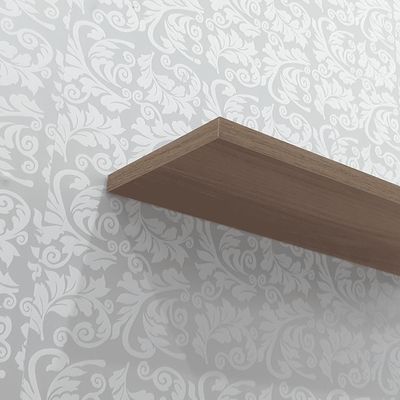 Prateleira 30 x 15cm Nogal Suporte Invisível