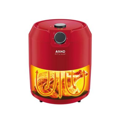 Fritadeira sem Óleo Arno Airfry Super RFRY Vermelha - 110v