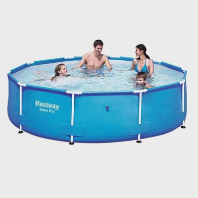 Piscina Estruturada 4.678L Bestway Steel Pro Frame Pool 56406
