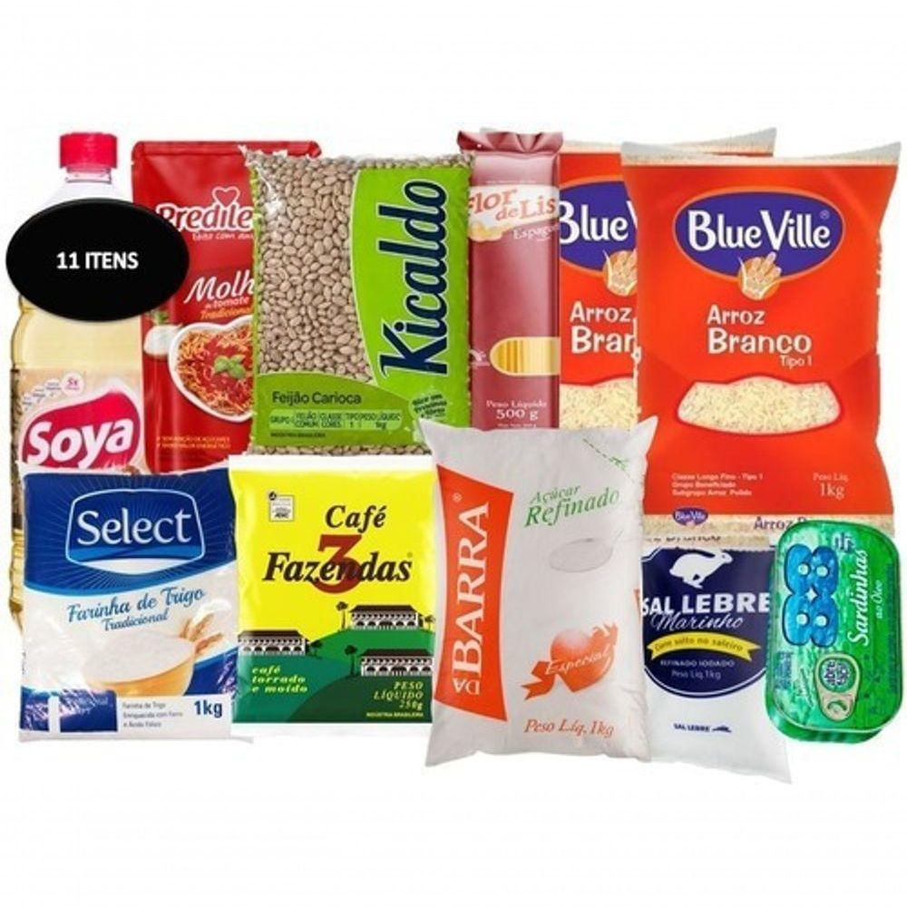 Cesta Básica Doação Social Produtos De 10 Itens