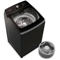 Máquina De Lavar Brastemp 16 Kg Doub Wash Titanio 127V