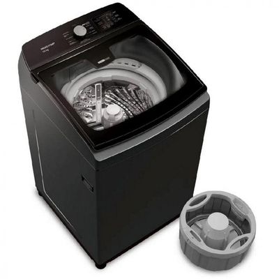Máquina De Lavar Brastemp 16 Kg Doub Wash Titanio 127V 110