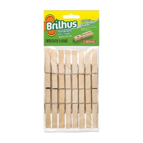 Prendedor de Roupa de Madeira Brilhus Bettanin Menor preço em Prendedor de Roupa de Madeira Brilhus Bettanin