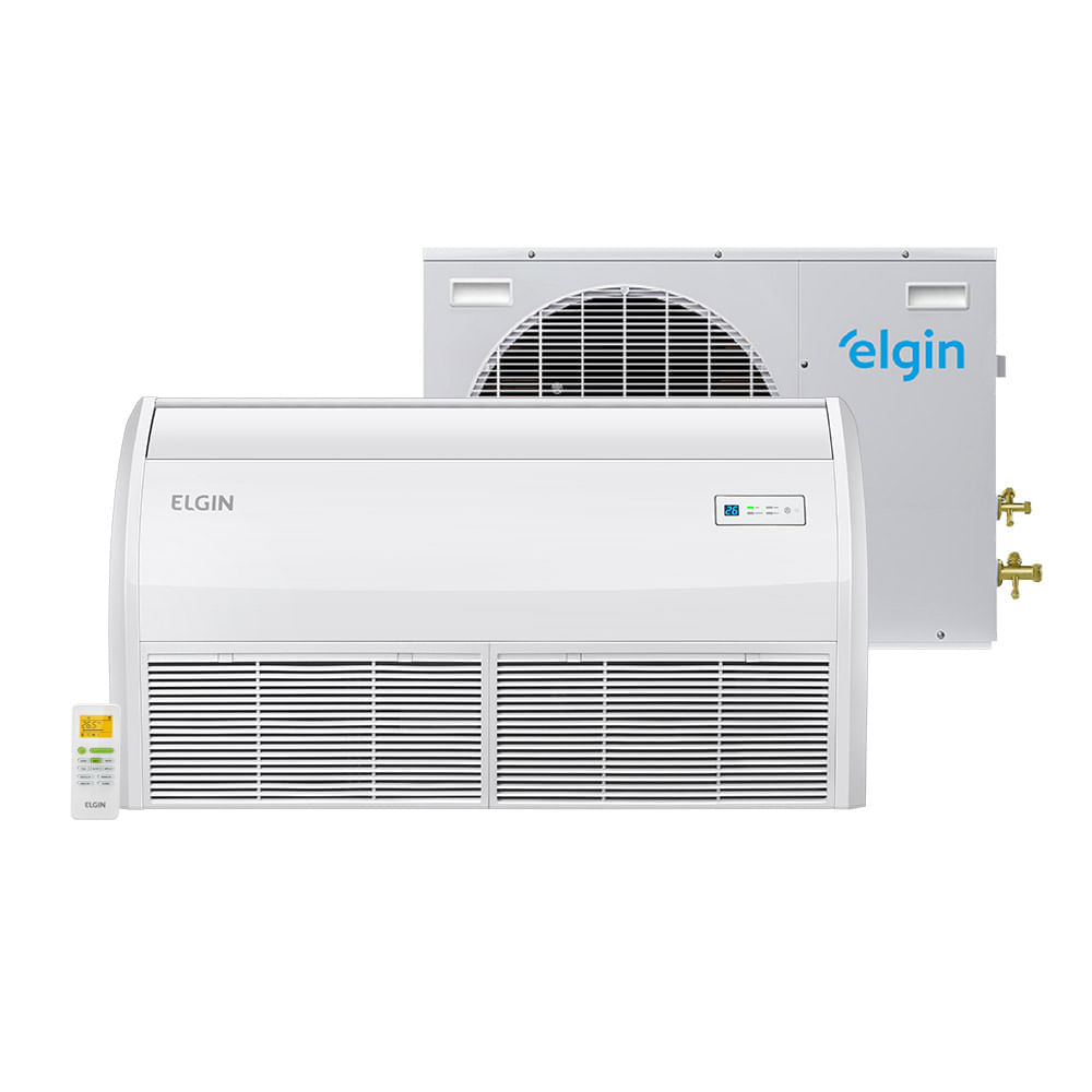 Ar Condicionado Split Piso Teto 30000 Btu Frio Eco - Elgin - 220v - Pefi30b2nm / Pefe30b2cm Ar Condicionado Split Piso Teto 30000 Btu Frio Eco - Elgin - 220v - Pefi30b2nm / Pefe30b2cm