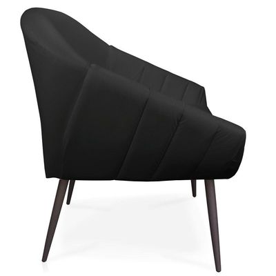 Kit 02 Poltronas Giovana Corino Pés Palito De Ferro