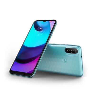 Smartphone Motorola E20 XT2155 32GB Dual Chip Tela 6,5" 4G Câmera Dual 13MP+2MP Azul