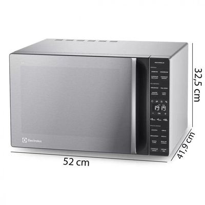 Micro-Ondas Eletrolux De Bancada Efficient 36L Inox 220V 220