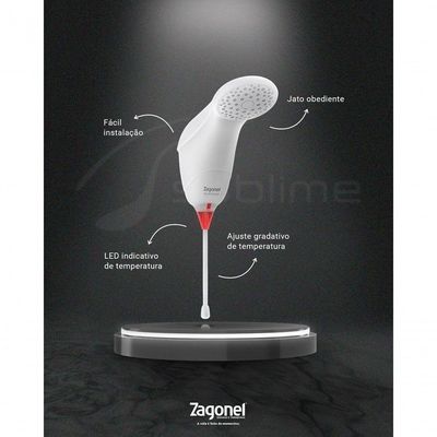 Ducha Sublime 7500w Zagonel Branca