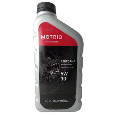 Óleo Lubrificante do Motor SN 5W30 Sintético Motrio 1L