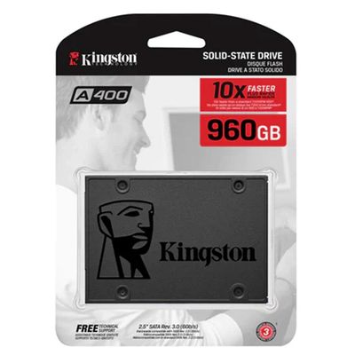 SSD Kingston 960GB A400 SATA 3 2.5 SA400S37/960G-TW